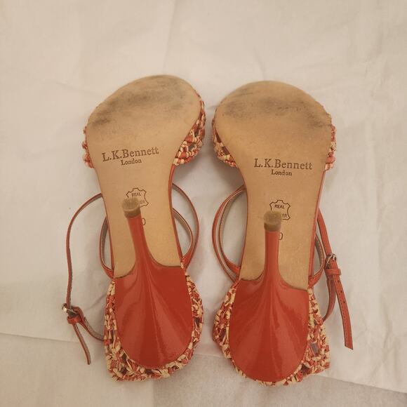 L.K. Bennet Azure Macrame Sandals -40 - Picture 7 of 9